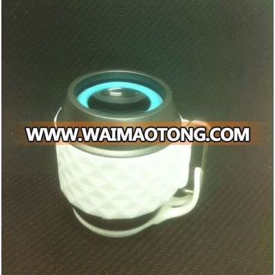 2.0 mini portable wireless bts speaker with led light