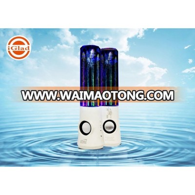 Hight quality loud sound water dancing music portable bts Led Speaker