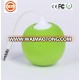 Mini sponge ball speaker round shape 3.5mm plug boom ball speaker with usb port