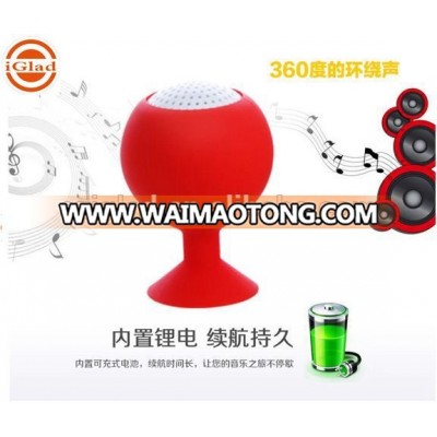 2015 Newstytle Bathroom Wireless Speaker with Suction Cup Stereo Sound Waterproof bts Speaker, Handsfree Mini Speaker