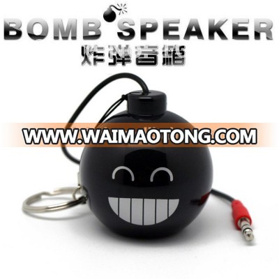 2015 Innovation Product Creative Cute Mini Portable Bomb Subwoofer Speaker