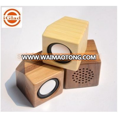 HIGH QUALITY PORTABLE MINI WOODEN SPEAKER