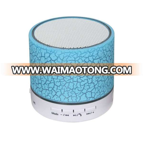 Portable MINI LED Wireless Bluetooth Speaker with fm radio usb sd card reader